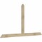Ekena Millwork Portland Rough Sawn Timber Gable Bracket, Douglas Fir, 84"W x 45"H x 2"D x 4"F, 13/12 Pitch GBW084X45X0204POR00RDF - alternate 4
